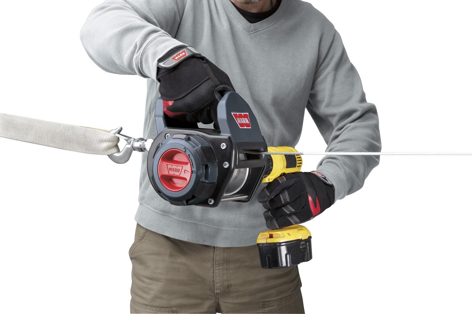 910500 WARN PORAKONEVINSSI 225KG - 10M VAIJERILLA