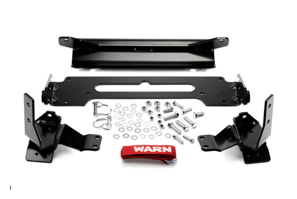 Warn puskulevyn asennussarja etukiinnityksellä Polaris Ranger 500/700 2008-2009