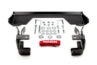 Warn puskulevyn asennussarja etukiinnityksellä Kawasaki Mule 4000/4010 2009-