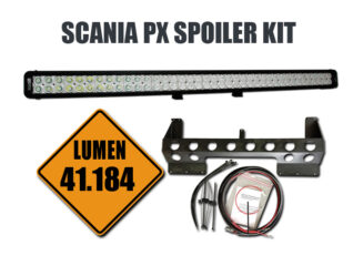 LED-LISÄVALOSARJA 43" SCANIA KIT