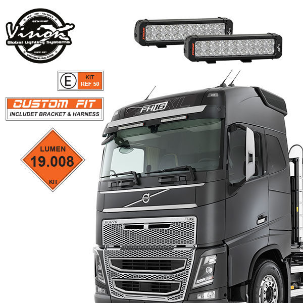 XIL-PX18SVOKIT VISION X XMITTER PRIME XTREME 24V 11" 180W 10° VOLVO FH4