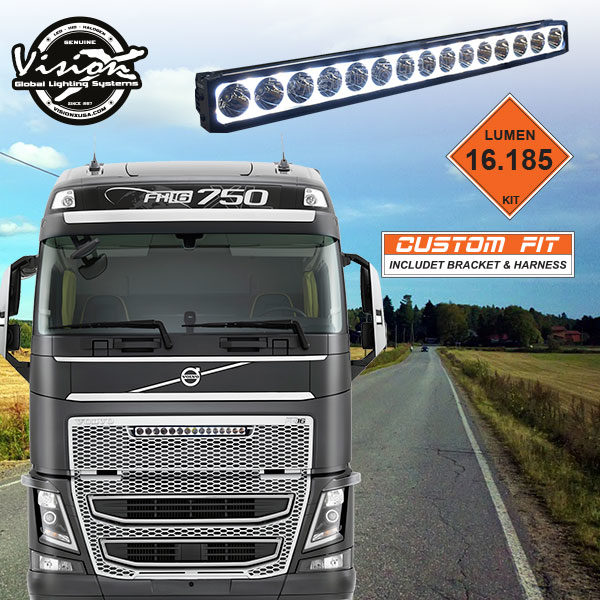 XPR-H15SGVOKIT VISION X XPR HALO 11-32V 30" 150W 5° VOLVO FH4