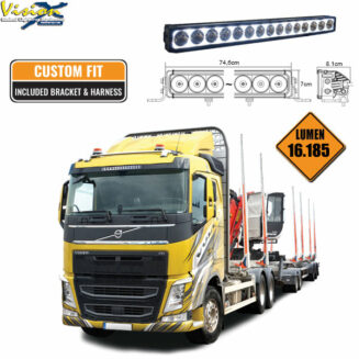 XPR-H15SSVOKIT VISION X XPR HALO 11-32V 30" 150W 5° VOLVO FH4