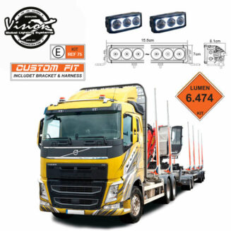 XPR-H3SSVOKIT VISION X XPR HALO 11-32V 6" 60W 5° VOLVO FH4