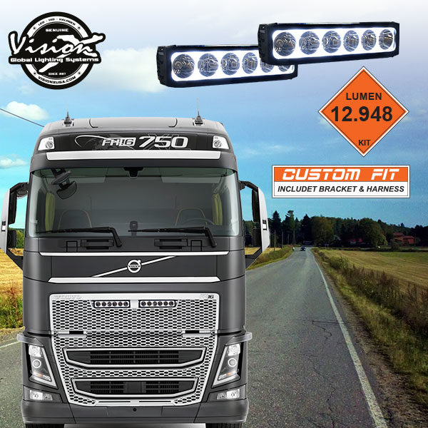 XPR-H6SGVOKIT VISION X XPR HALO 11-32V 12" 120W 5° VOLVO FH4