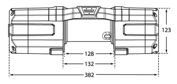 Warn AXON 45/55 mittakuva