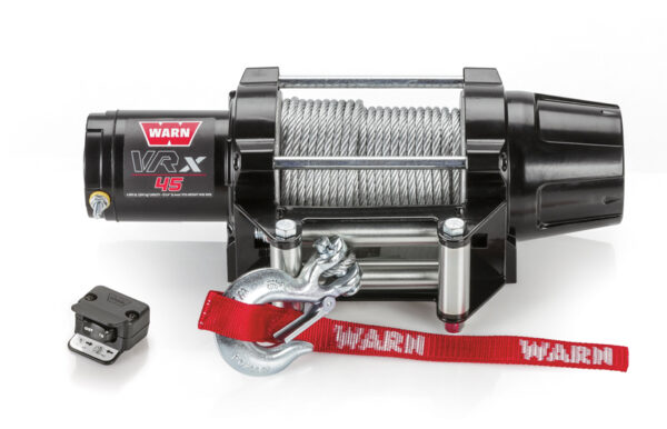 101045 SÄHKÖVINSSI 12V WARN VRX 45 - 2041KG - VAIJERILLA