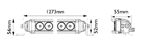 Vision X XPL-HC39EMH mittakuva