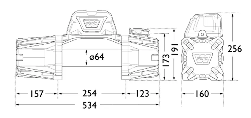 全てのアイテム シューエイ店WARN ウインチ VR EVO 12V