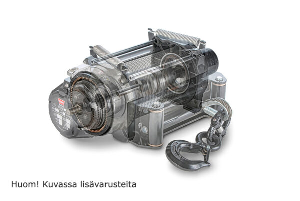 105660 HYDRAULIVINSSI WARN SERIES G2 18 HYD, LEIKATTU