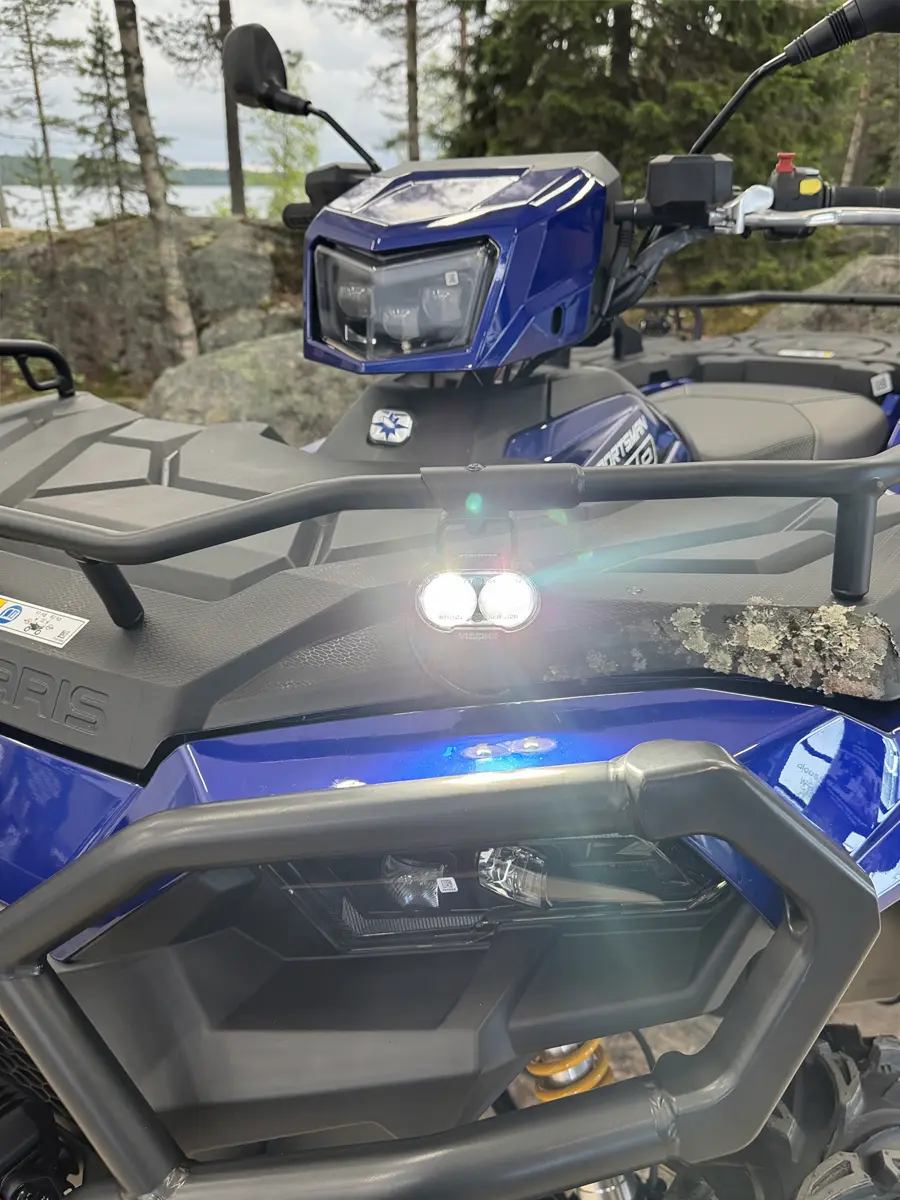 Vision X Polaris Sportsman 570 valosarja, Explora 10" 40W + Duralux Gen II 16W - Image 3